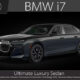 2024 bmw i7 electric Ultimate luxury sedan